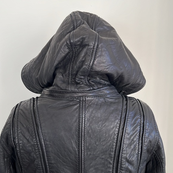 Vintage Leather Bomber Aviator Jacket - Picture 14 of 16